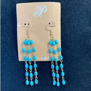 Plunder Blue Earrings